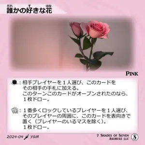 誰かの好きな花